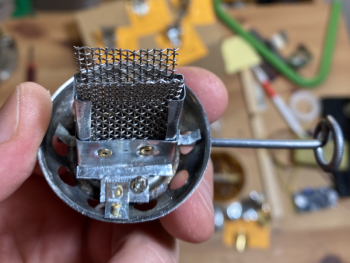 Functional meshed burner Functional meshed burner